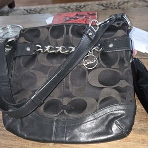 Coach Signature Chain Hobo